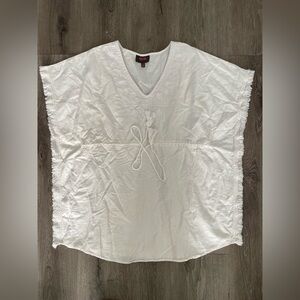 For Cynthia White Beachwear Top Dress